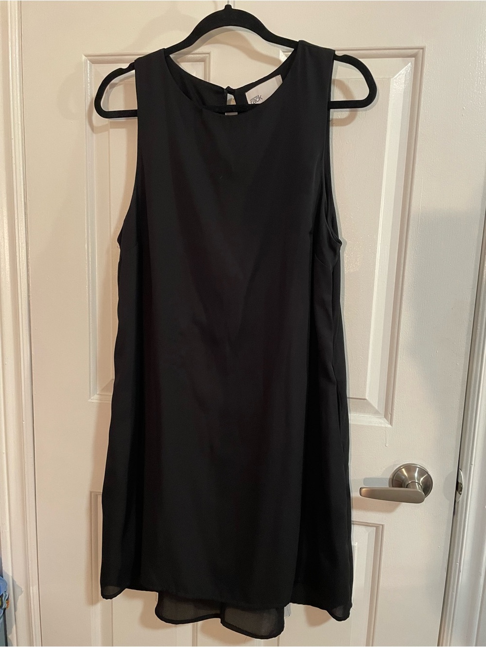 Perfect LBD - Sleek Black Sleeveless Shift Dress
